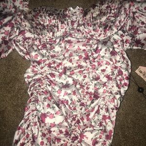 Victoria’s Secret silky floral dress